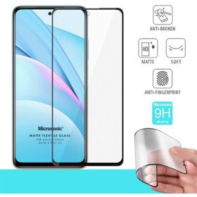 Microsonic Xiaomi Redmi Note 9 Pro 5G Seramik Matte Flexible Siyah Ekran Koruyucu