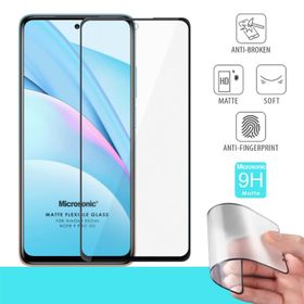 Microsonic Xiaomi Redmi Note 9 Pro 5G Seramik Matte Flexible Siyah Ekran Koruyucu