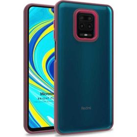 Microsonic Xiaomi Redmi Note 9 Pro Bright Planet Kırmızı Cep Telefonu Kılıfı