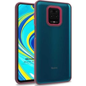 Microsonic Xiaomi Redmi Note 9 Pro Max Bright Planet Kırmızı Cep Telefonu Kılıfı