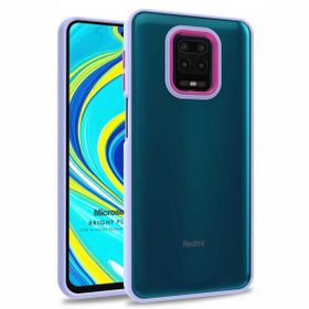 Microsonic Xiaomi Redmi Note 9 Pro Max Bright Planet Lila Cep Telefonu Kılıfı