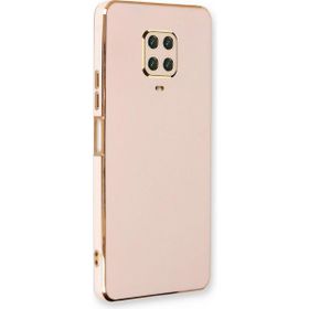 Microsonic Xiaomi Redmi Note 9 Pro Max Olive Plated Pembe Kılıf