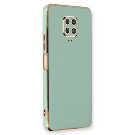 Microsonic Xiaomi Redmi Note 9 Pro Max Olive Plated Yeşil Kılıf