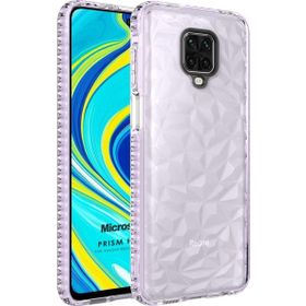 Microsonic Xiaomi Redmi Note 9 Pro Max Prism Hybrid Mor Cep Telefonu Kılıfı