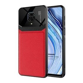 Microsonic Xiaomi Redmi Note 9 Pro Uniq Leather Kırmızı Cep Telefonu Kılıfı