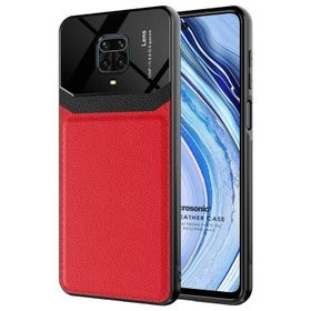 Microsonic Xiaomi Redmi Note 9 Pro Uniq Leather Kırmızı Cep Telefonu Kılıfı