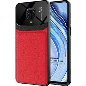 Microsonic Xiaomi Redmi Note 9 Pro Uniq Leather Kırmızı Cep Telefonu Kılıfı