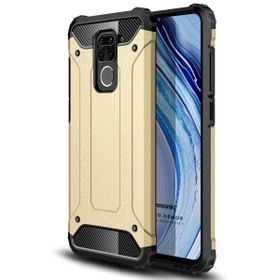 Microsonic Xiaomi Redmi Note 9 Rugged Armor Gold Cep Telefonu Kılıfı