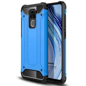 Microsonic Xiaomi Redmi Note 9 Rugged Armor Mavi Cep Telefonu Kılıfı