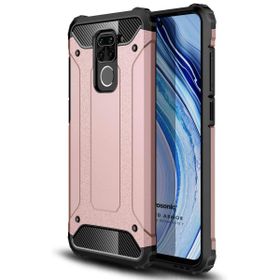 Microsonic Xiaomi Redmi Note 9 Rugged Armor Rose Gold Cep Telefonu Kılıfı