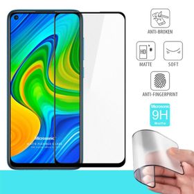 Microsonic Xiaomi Redmi Note 9 Seramik Matte Flexible Siyah Ekran Koruyucu