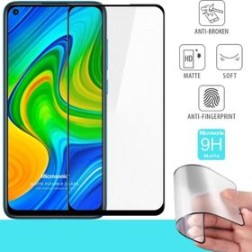Microsonic Xiaomi Redmi Note 9 Seramik Matte Flexible Siyah Ekran Koruyucu