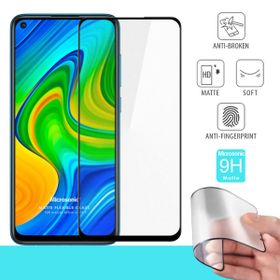 Microsonic Xiaomi Redmi Note 9 Seramik Matte Flexible Siyah Ekran Koruyucu