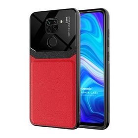 Microsonic Xiaomi Redmi Note 9 Uniq Leather Kırmızı Cep Telefonu Kılıfı