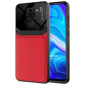 Microsonic Xiaomi Redmi Note 9 Uniq Leather Kırmızı Cep Telefonu Kılıfı