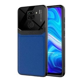 Microsonic Xiaomi Redmi Note 9 Uniq Leather Lacivert Cep Telefonu Kılıfı