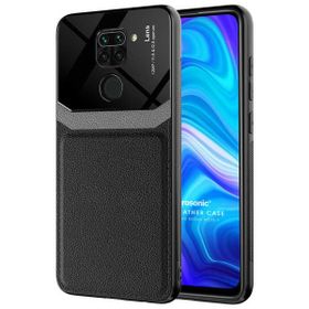 Microsonic Xiaomi Redmi Note 9 Uniq Leather Siyah Cep Telefonu Kılıfı