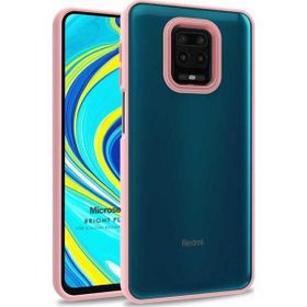 Microsonic Xiaomi Redmi Note 9S Bright Planet Rose Gold Cep Telefonu Kılıfı