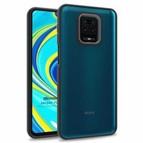 Microsonic Xiaomi Redmi Note 9S Bright Planet Siyah Cep Telefonu Kılıfı