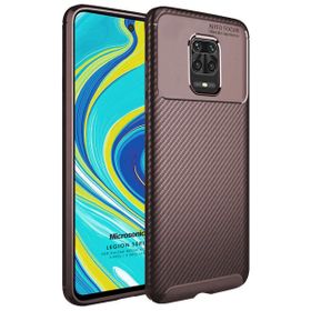 Microsonic Xiaomi Redmi Note 9S Legion Series Kahverengi Cep Telefonu Kılıfı