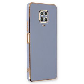Microsonic Xiaomi Redmi Note 9S Olive Plated Lavanta Grisi Kılıf
