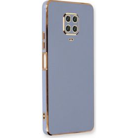 Microsonic Xiaomi Redmi Note 9S Olive Plated Lavanta Grisi Kılıf