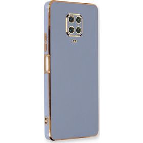 Microsonic Xiaomi Redmi Note 9S Olive Plated Lavanta Grisi Kılıf