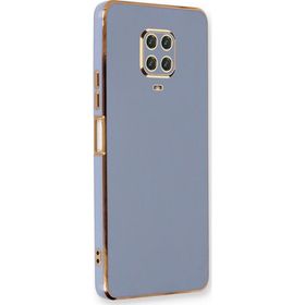 Microsonic Xiaomi Redmi Note 9S Olive Plated Lavanta Grisi Kılıf