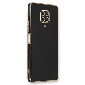 Microsonic Xiaomi Redmi Note 9S Olive Plated Siyah Kılıf