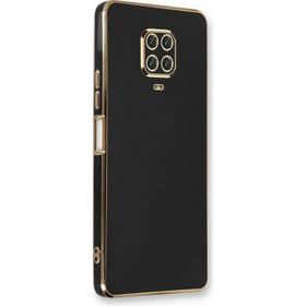 Microsonic Xiaomi Redmi Note 9S Olive Plated Siyah Kılıf