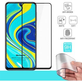 Microsonic Xiaomi Redmi Note 9S Seramik Matte Flexible Siyah Ekran Koruyucu