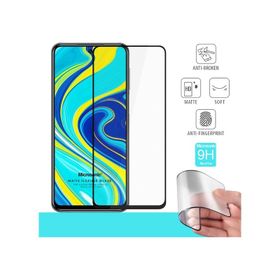 Microsonic Xiaomi Redmi Note 9S Seramik Matte Flexible Siyah Ekran Koruyucu