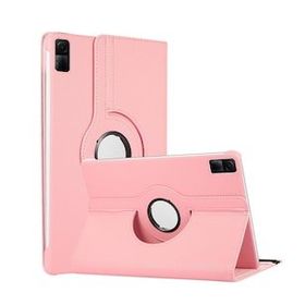 Microsonic Xiaomi Redmi Pad 360 Dönerli Stand Deri Açık Pembe Kılıf