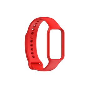Microsonic Xiaomi Redmi Smart Band 2 Silicone Sport Band Kırmızı Kordon