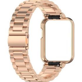 Microsonic Xiaomi Redmi Watch 2 Lite Metal Stainless Steel Rose Gold Kordon