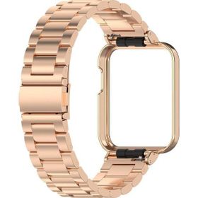 Microsonic Xiaomi Redmi Watch 2 Lite Metal Stainless Steel Rose Gold Kordon