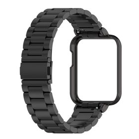 Microsonic Xiaomi Redmi Watch 2 Lite Metal Stainless Steel Siyah Kordon