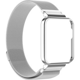 Microsonic Xiaomi Redmi Watch 2 Lite Milanese Loop Gümüş Kordon