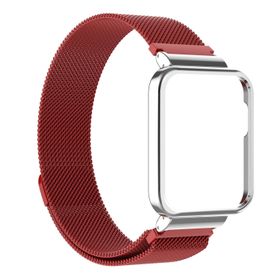 Microsonic Xiaomi Redmi Watch 2 Lite Milanese Loop Kırmızı Kordon
