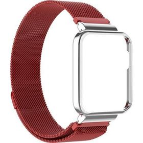 Microsonic Xiaomi Redmi Watch 2 Lite Milanese Loop Kırmızı Kordon
