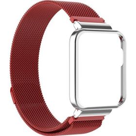 Microsonic Xiaomi Redmi Watch 2 Lite Milanese Loop Kırmızı Kordon