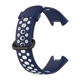 Microsonic Xiaomi Redmi Watch 2 Lite Rainbow Band Lacivert Beyaz Kordon