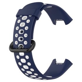 Microsonic Xiaomi Redmi Watch 2 Lite Rainbow Band Lacivert Beyaz Kordon