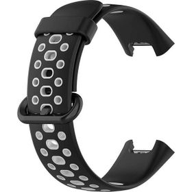 Microsonic Xiaomi Redmi Watch 2 Lite Rainbow Band Siyah Gri Kordon