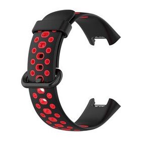 Microsonic Xiaomi Redmi Watch 2 Lite Rainbow Band Siyah Kırmızı Kordon