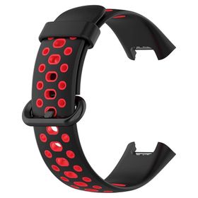Microsonic Xiaomi Redmi Watch 2 Lite Rainbow Band Siyah Kırmızı Kordon
