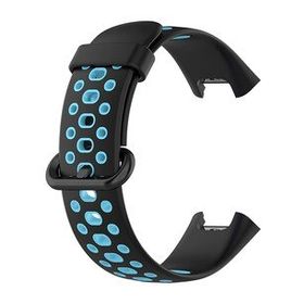 Microsonic Xiaomi Redmi Watch 2 Lite Rainbow Band Siyah Mavi Kordon