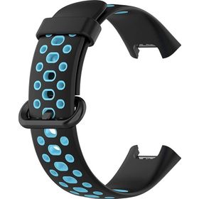 Microsonic Xiaomi Redmi Watch 2 Lite Rainbow Band Siyah Mavi Kordon