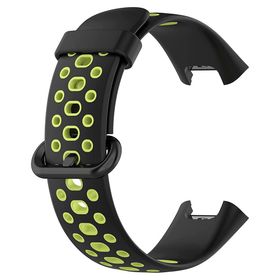 Microsonic Xiaomi Redmi Watch 2 Lite Rainbow Band Siyah Yeşil Kordon