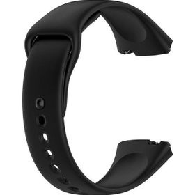 Microsonic Xiaomi Redmi Watch 3 Active Silicone Sport Band Siyah Kordon